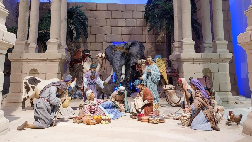 El espectacular belén del Corte Inglés