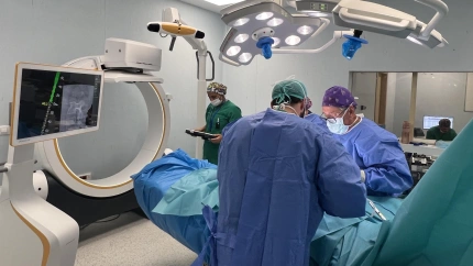 Primera intervención realizada en HM Málaga con el navegador