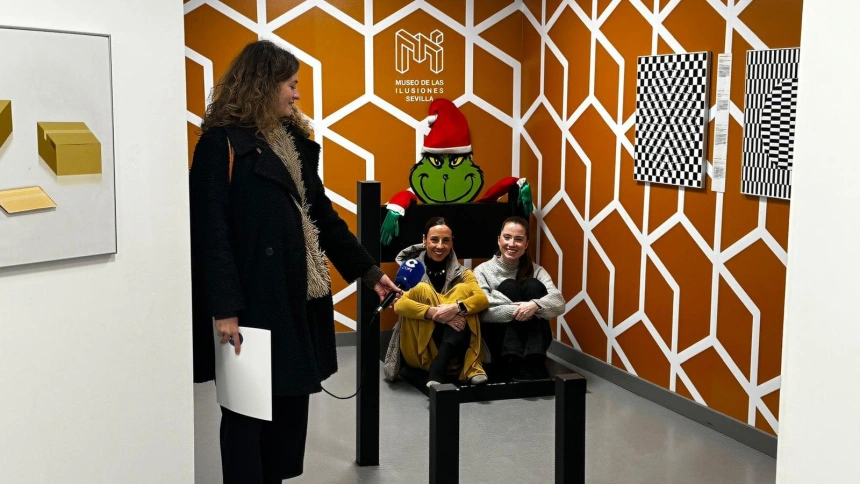 Escucha aquí el programa especial de Herrera en COPE Más Sevilla en el Museo de las Ilusiones