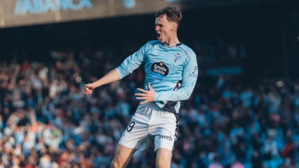 Williot Swedberg celebra su gol ante el Athletic