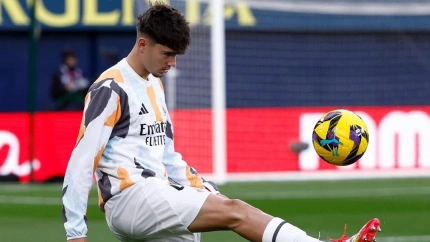 Víctor Valdepeñas, jugador del Real Madrid Castilla