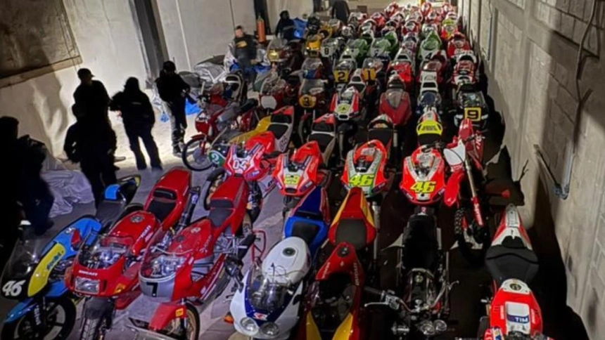 El FBI descubre que un ex atleta olímpico guardaba motos de Márquez, Rossi o Lorenzo valoradas en 32 millones