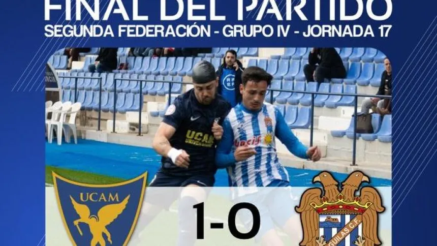 Un gol de Ale Marín ha dejado los tres puntos en el casillero del Águilas FC