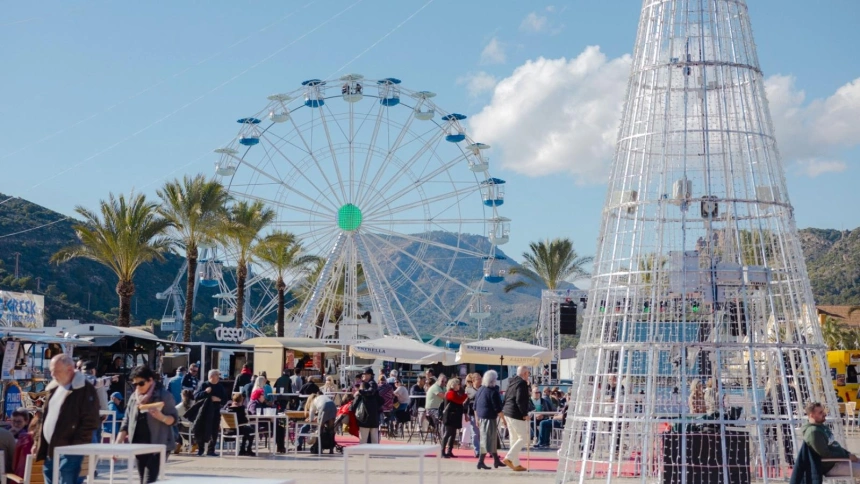 Recinto de Navidad en el Puerto