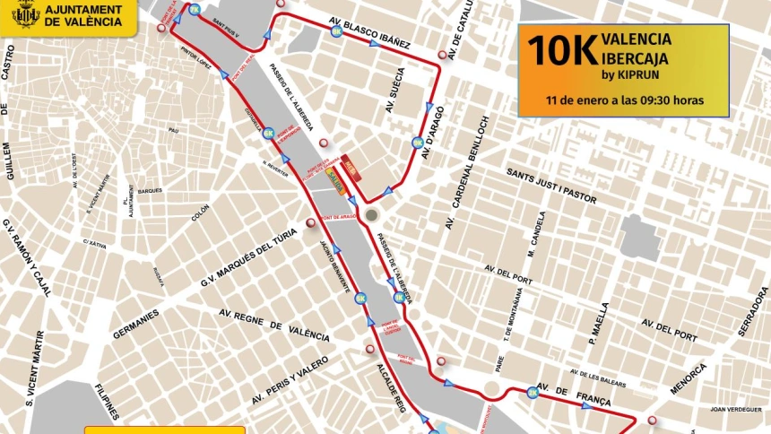 Recorrido 10k Ibercaja