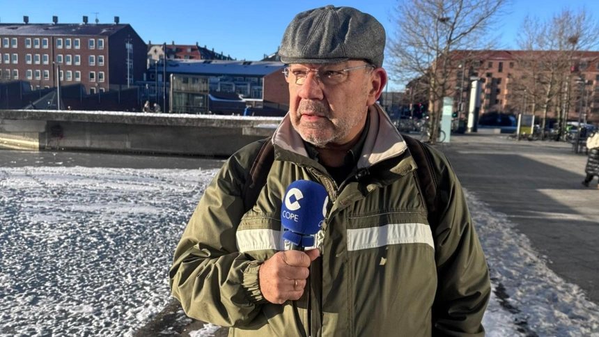 Ángel Expósito, en Copenhague