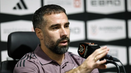 Dani Carvajal durante la rueda de prensa previa al Clásico de la Supercopa de España