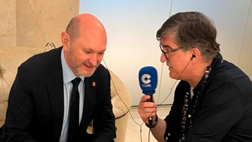 Rafael Louzán, en Tiempo de Juego