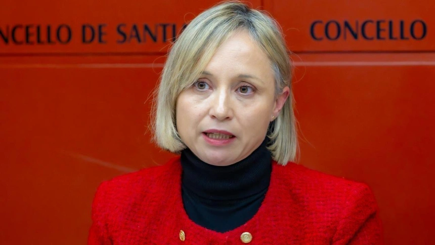 Marta Abal, concelleira del PSOE en Santiago