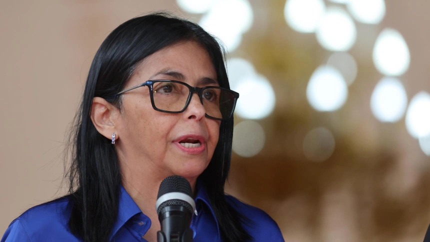 La vicepresidente encargada de Venezuela, Delcy Rodríguez