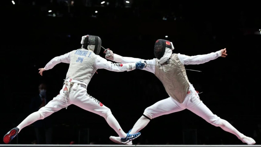 Competición internacional de esgrima