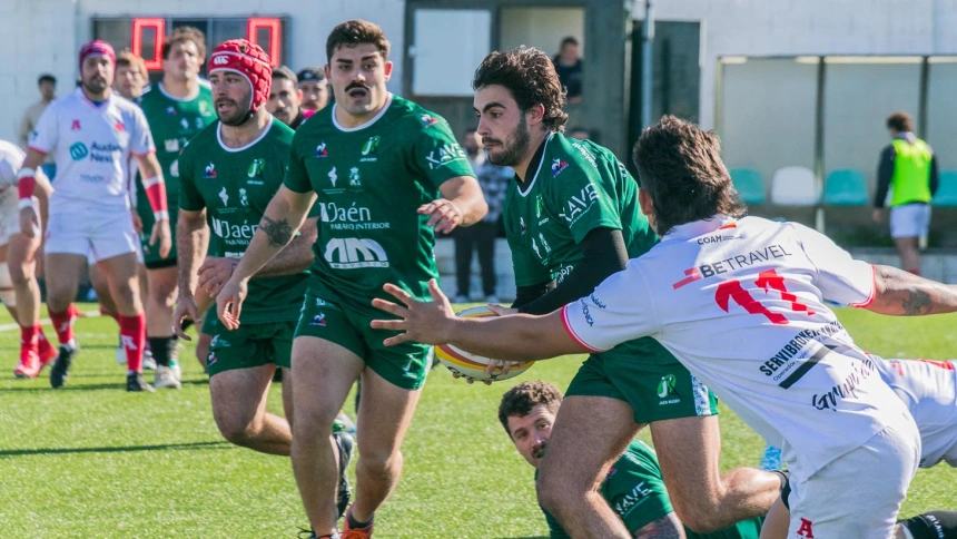 Jaén Rugby deja escapar una victoria increíble ante AD Arquitectura