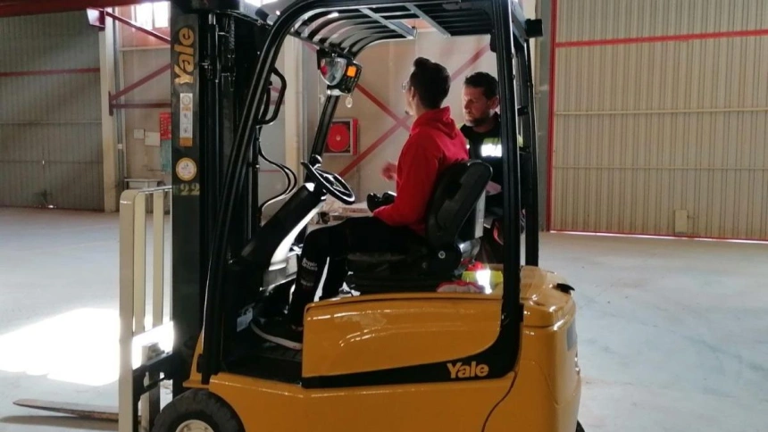 Curso para conducir maquinaria