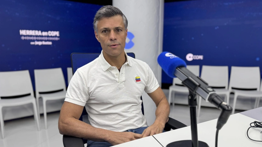 El opositor venezolano Leopoldo López, en COPE