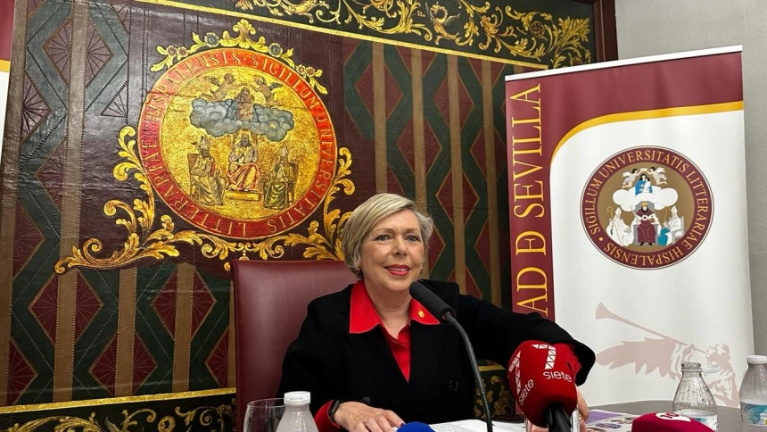 Carmen Vargas, Rectora Universidad de Sevilla