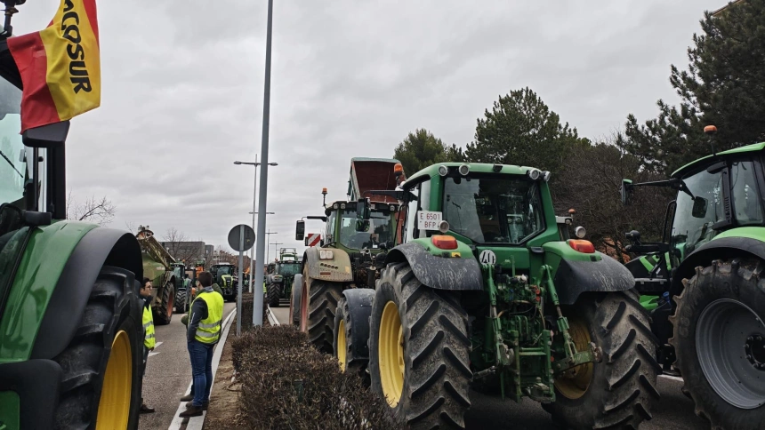 La tractorada prevista este jueves en Valladolid en contra de Mercosur