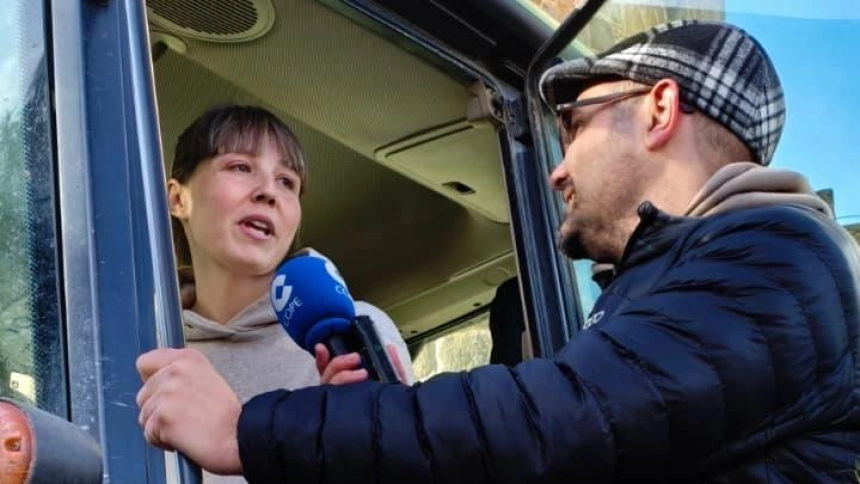 Tractorada en Ávila