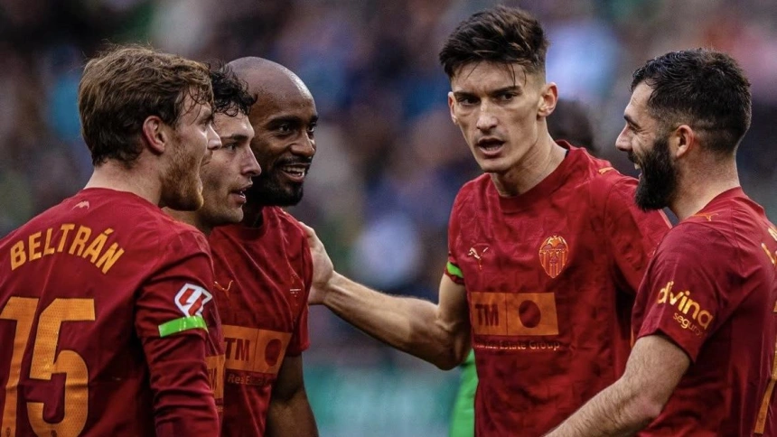 Rioja adelantó a los ché en la primera parte