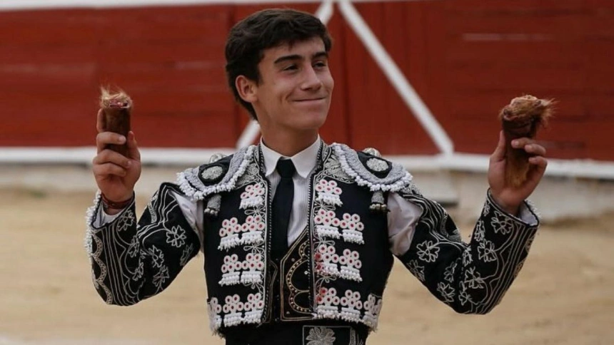 El novillero cordobés Manuel Quintana