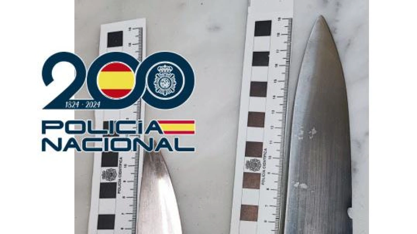 Detienen a dos hombres que sembraron el pánico con cuchillos en un pub de Ponferrada (León)