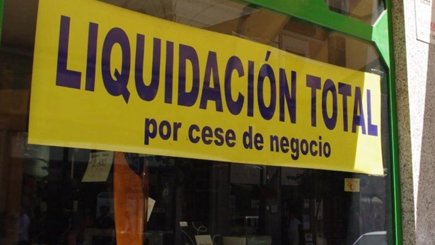 Comercio pequeño cierra por cese de negocio y sin relevo