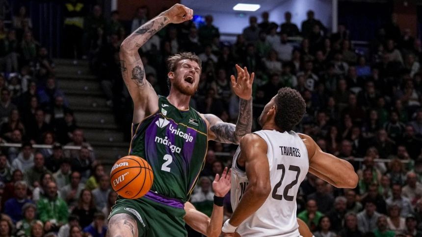 (92-96) Así te hemos contado el final del partido en el que Unicaja ha caído derrotado ante el Real Madrid