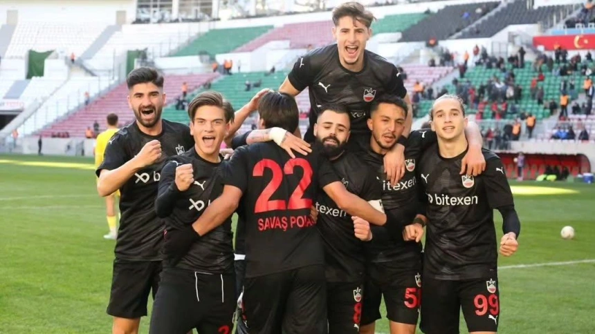 Imagen de los jugadores del Diyarbekirspor