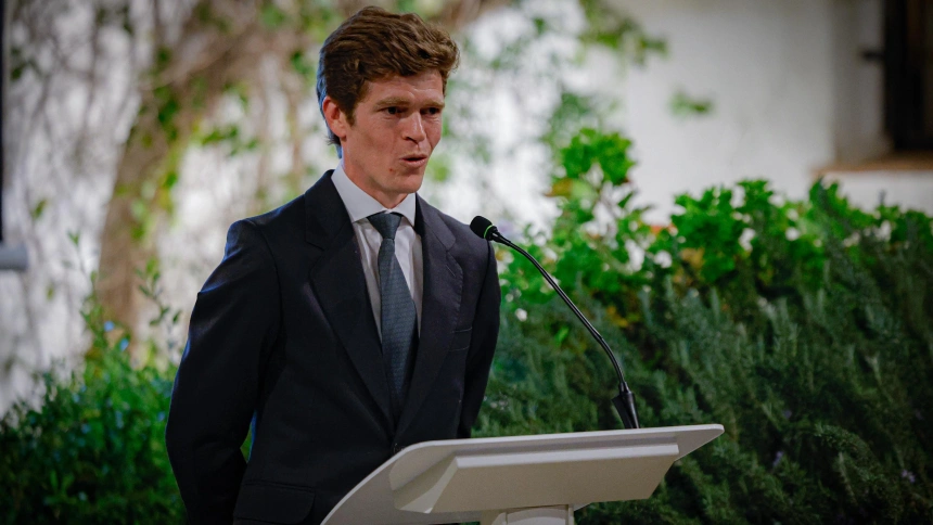 Borja Jiménez durante la presentación de la Corrida In Memoriam