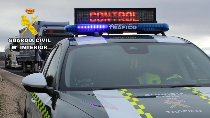 Una conductora se hace pasar por su amiga para ocultar a la Guardia Civil que conduce sin carné por Burgos