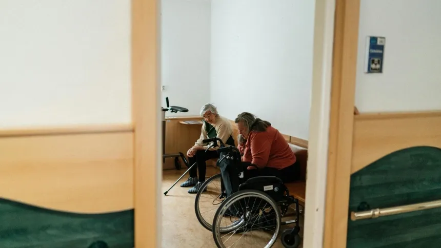 Imagen de archivo de una residencia de mayores