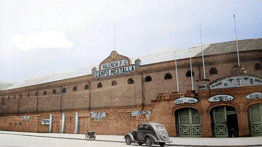 Mestalla: desde 1923