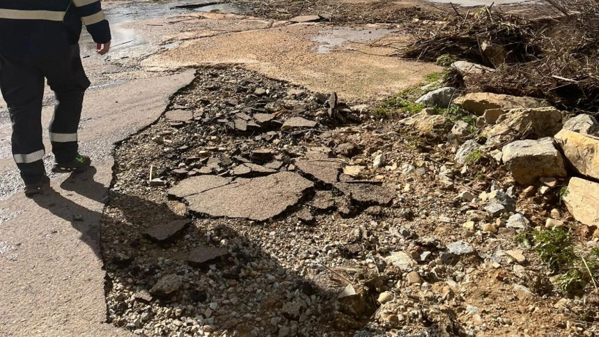 Fernán Caballero cifra en más de 368.000 euros los daños por el temporal y solicita ayuda urgente