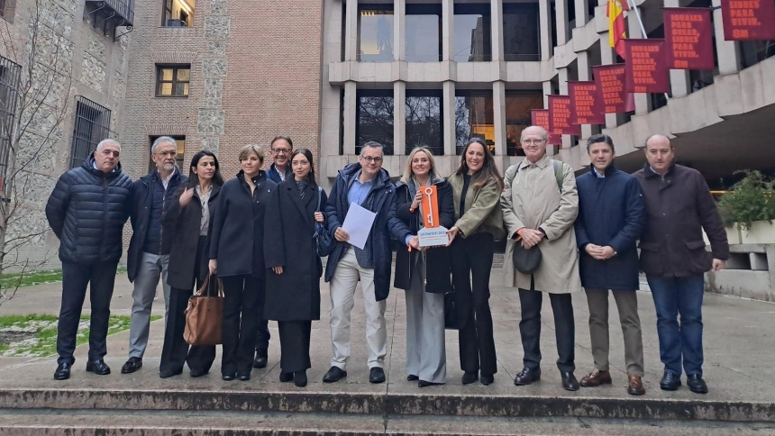 Comitiva de Granada en Madrid