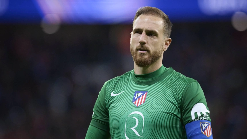 Jan Oblak durante el Atlético - Tottenham de Champions