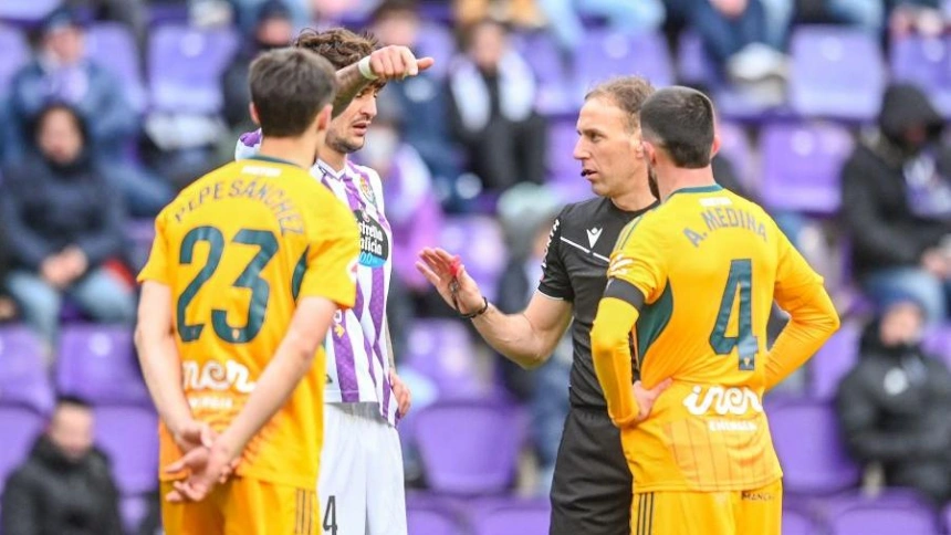 Sánchez López dirigió también el Real Valladolid-Albacete