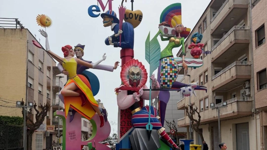 La Falla Benicarló triunfa en la localidad