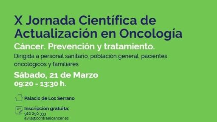 Macarena Huete, técnico de Prevención de la Asociación Española contra el Cáncer de Ávila.