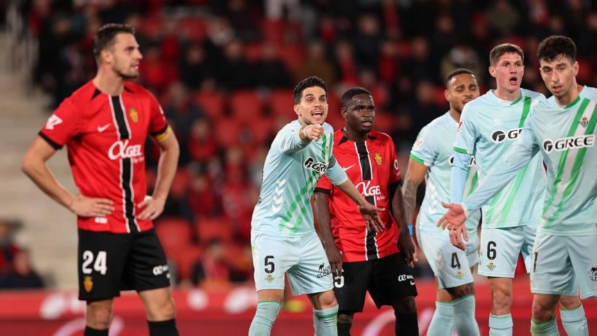 Un instante del Mallorca-Betis