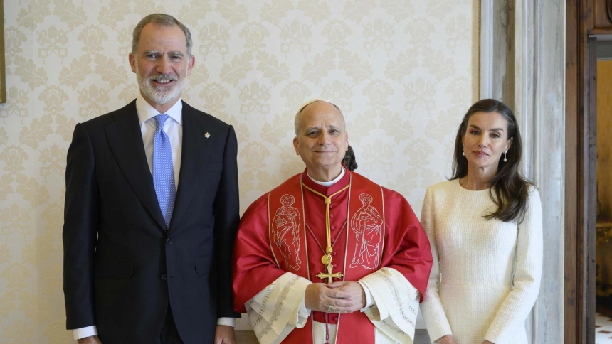 Los Reyes de España con el Papa León XIV
