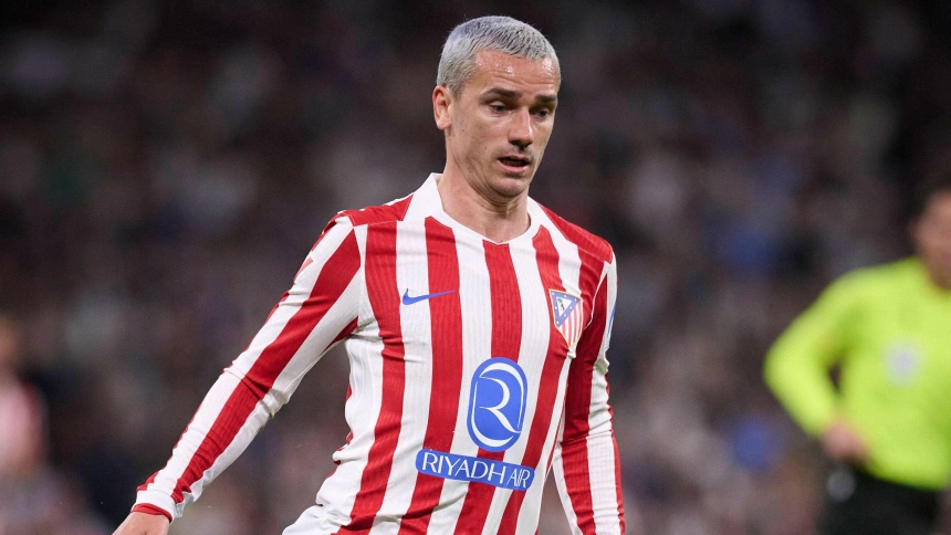 Antoine Griezmann, durante el Real Madrid-Atlético