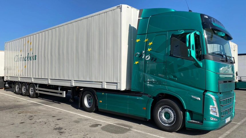 Camión de Transportes Chinchón