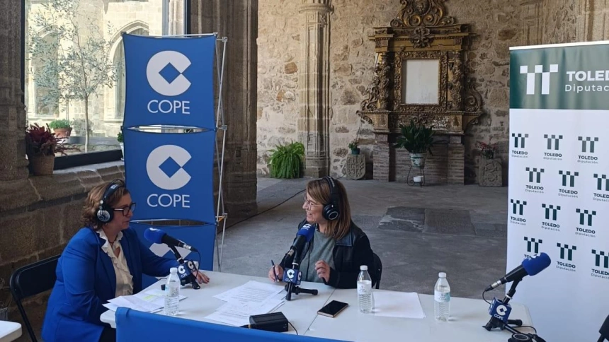 Conchi Cedillo en el programa especial de COPE