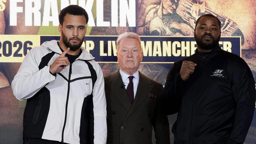 Pesaje del combate entre Moses Itauma y Jermaine Franklin