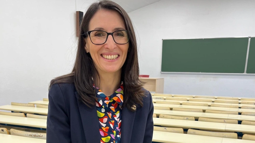 Rosa Crujeiras, nova reitora da USC
