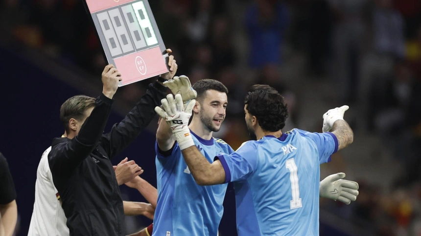 Joan García debuta con la selección española en el España - Egipto