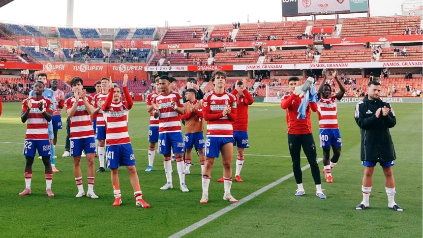 Granada CF celebrando