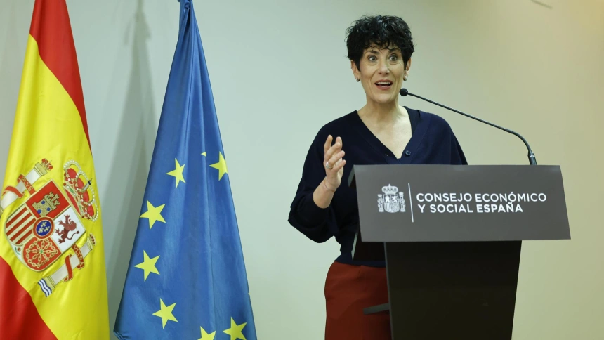 La ministra de Inclusión, Seguridad Social y Migraciones, Elma Saiz
