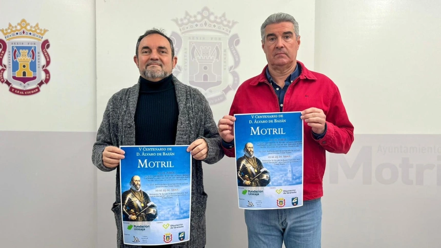 Motril recupera la figura del ‘Señor de los Mares’ con una exposición única sobre Álvaro de Bazán