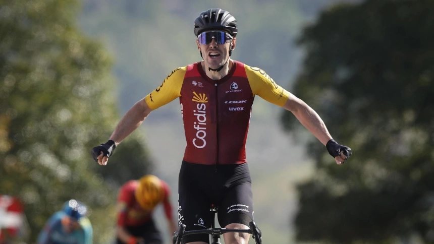 Alex Aramburu se ha proclamado vencedor de la cuarta etapa de la Itzulia.