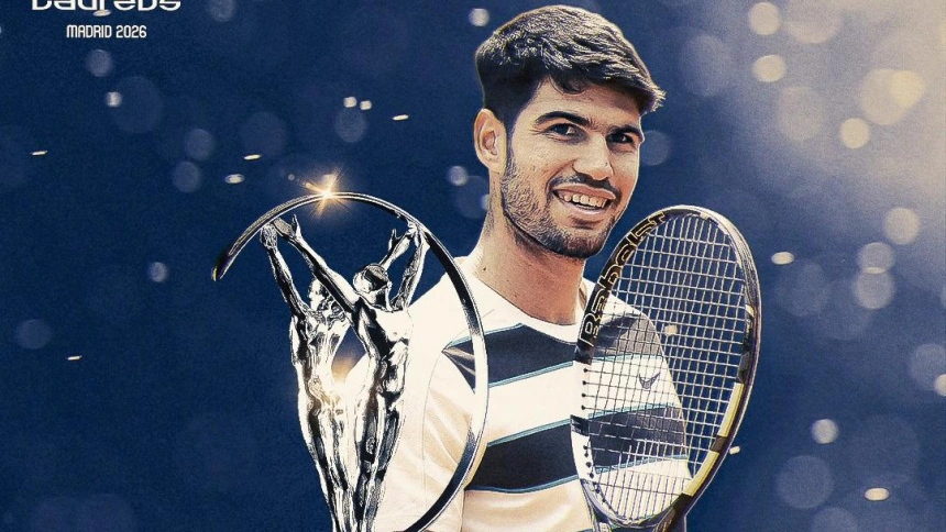 Carlos Alcaraz, premio Laureus al mejor deportista del año